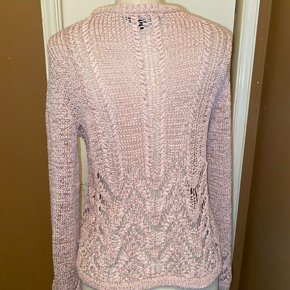 BCBG Maxazria Pink Knitted Sweater - Picture 3 of 4